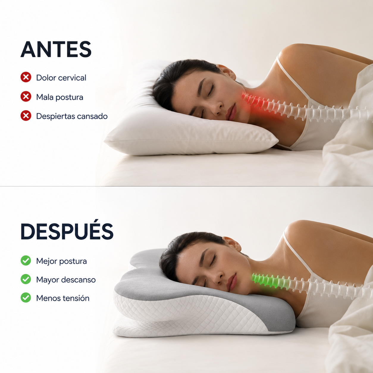 VANTIER™ OrthoSleep | Despierta Renovado Cada Mañana 🌙